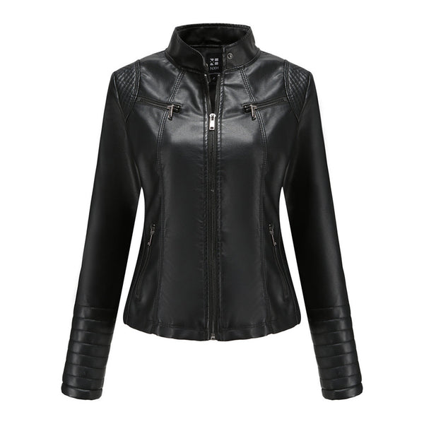 Marija - Stilvolle Damen Lederjacke aus hochwertigem Echtleder