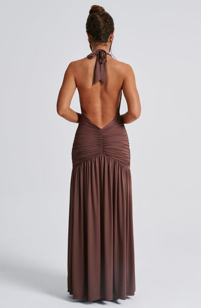 Elegantes Frieda Kleid mit Spaghettiträgern für den Sommer