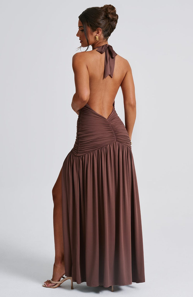 Elegantes Frieda Kleid mit Spaghettiträgern für den Sommer