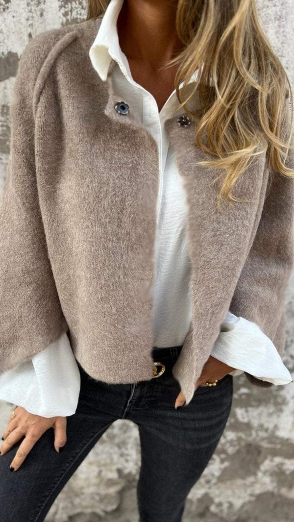 Modische, warme Damen-Übergangsjacke