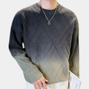 Weiche Herrenpullover mit Farbverlauf