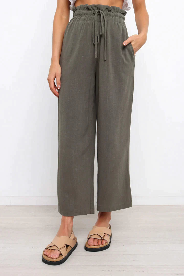 Bettina Elegante Sommer-Leinenhose für Damen