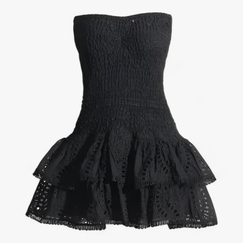 Elegantes Kleid für Frauen mit Stil und Faltenkleid