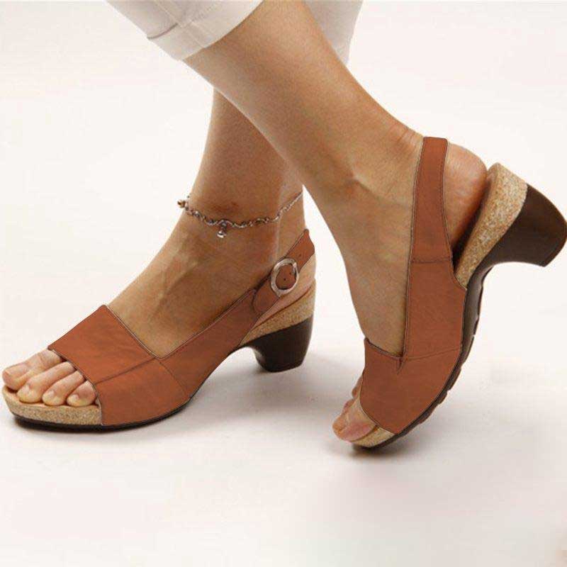 Warmes und Bequemes Design für Ortho Absatzsandalen