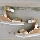 Sanfte Bequeme Elegante Keil Modische Komfort Sandalen