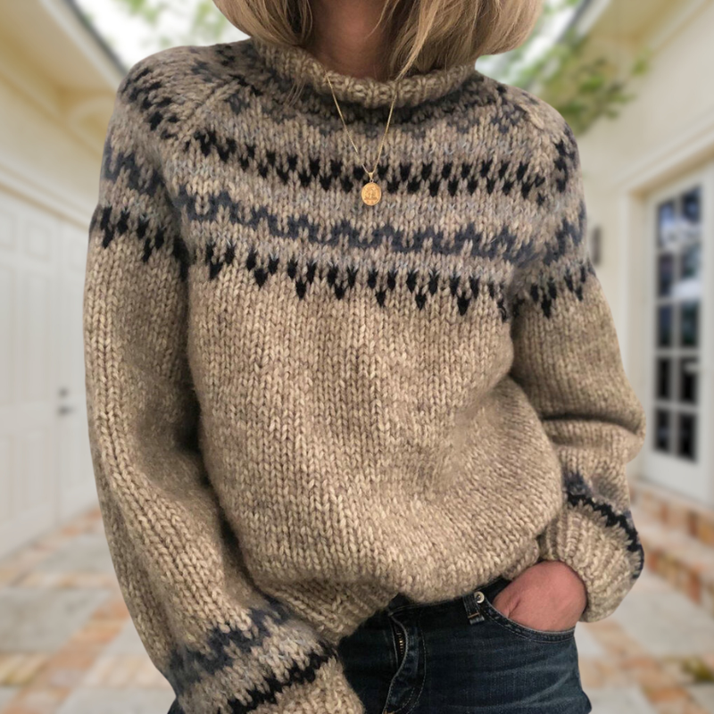 Schicker Und Eleganter Pullover Für Jedes Wetter