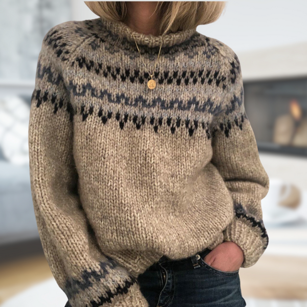 Schicker Und Eleganter Pullover Für Jedes Wetter
