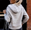 Skye – Kapuzenpullover mit Seitentaschen und Frontreißverschluss