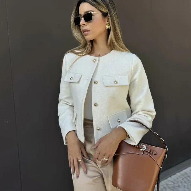 Sofie - Luxuriöser Trenchcoat aus Wolle