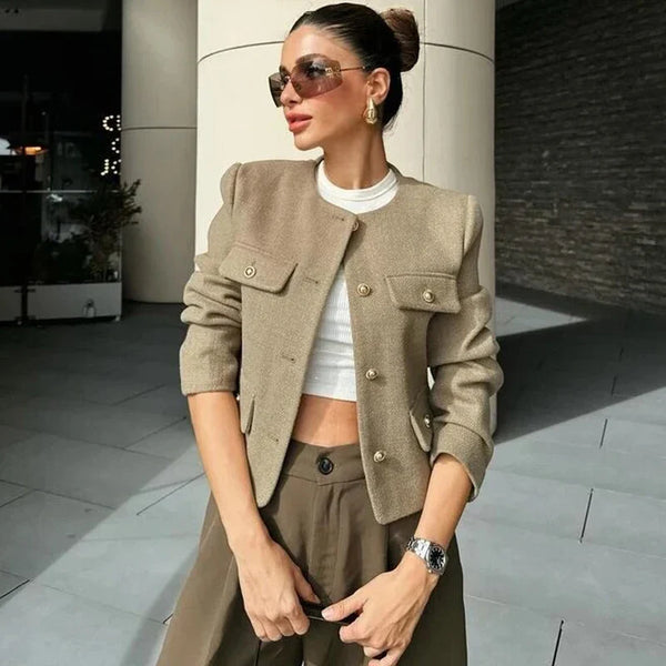 Sofie - Luxuriöser Trenchcoat aus Wolle