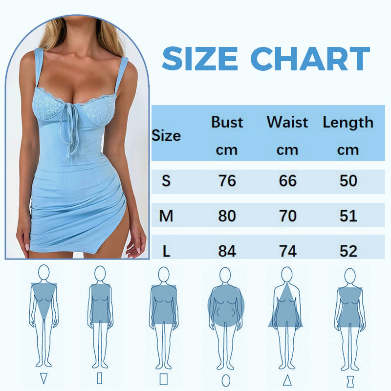 Elegantes Minikleid | Mit tiefem Ausschnitt für Frauen
