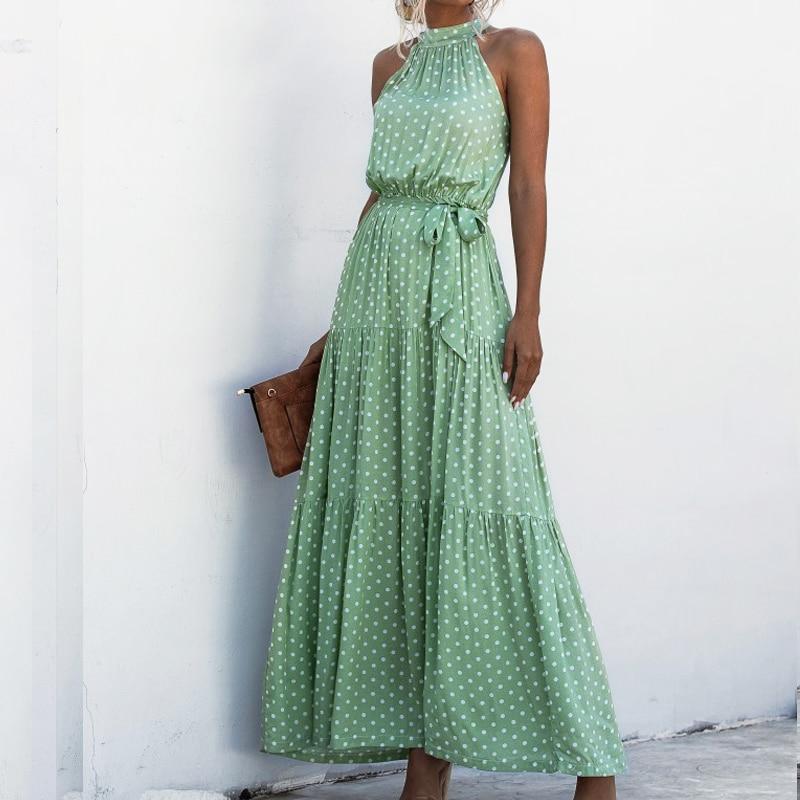 Elegantes Kleid mit Leichtes Raffungen und Tupfen für dich