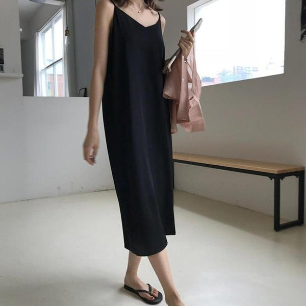 Elegantes Kleid mit lockerem Schnitt für dich zum Wohlfühlen