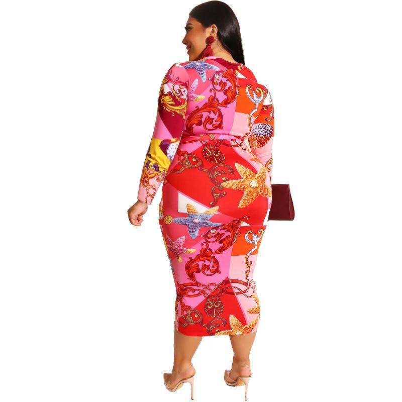 Weiches modernes Kleid mit tollen Mustern für dich