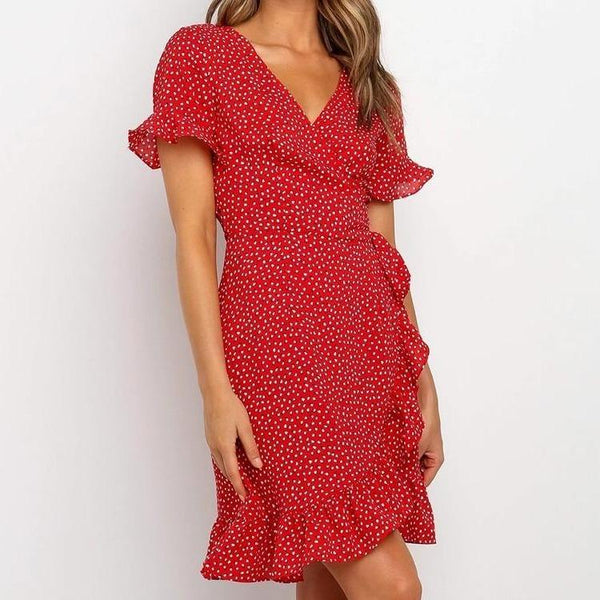 Elegantes Pünktchen für dich - Schickes Kleid für Frauen