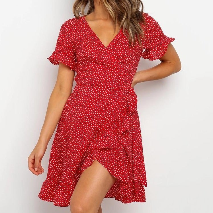 Elegantes Pünktchen für dich - Schickes Kleid für Frauen