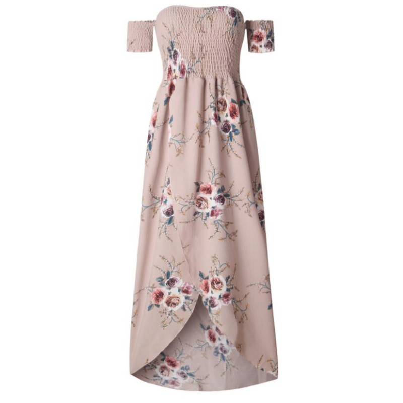 Elegantes Maxikleid mit Off-Shoulder-Design für Damen