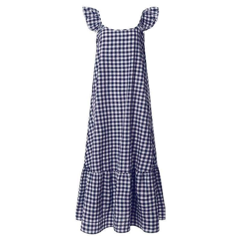 Elegantes Maxikleid mit Rüschen für besondere Anlässe