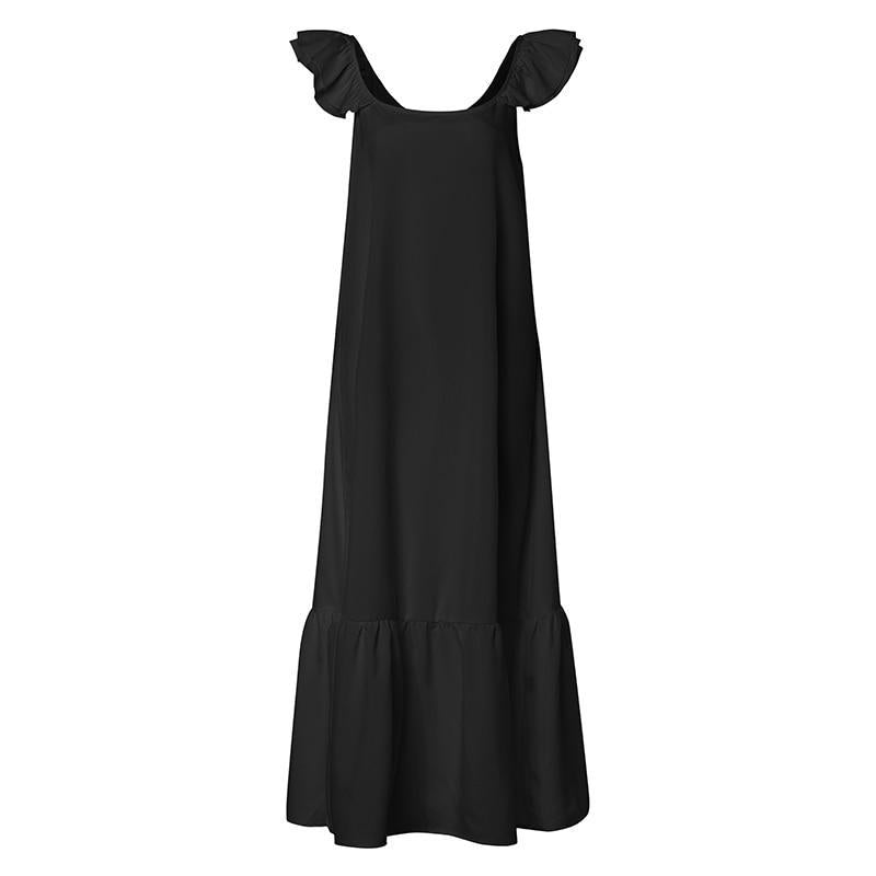 Elegantes Maxikleid mit Rüschen für besondere Anlässe