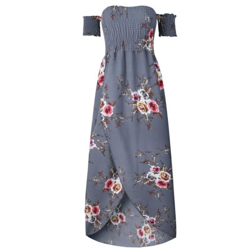 Elegantes Maxikleid mit Off-Shoulder-Design für Damen