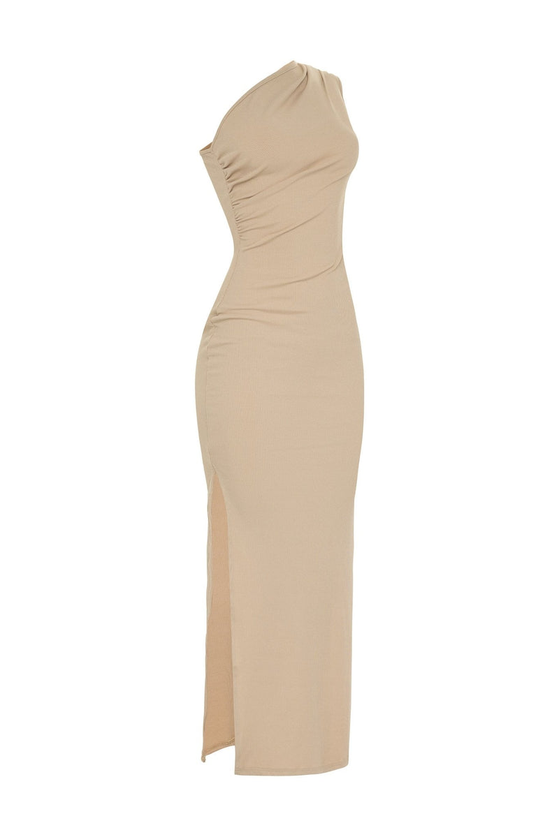 Elegantes Maxi-Schulterkleid für stilvolle Auftritte von Frieda