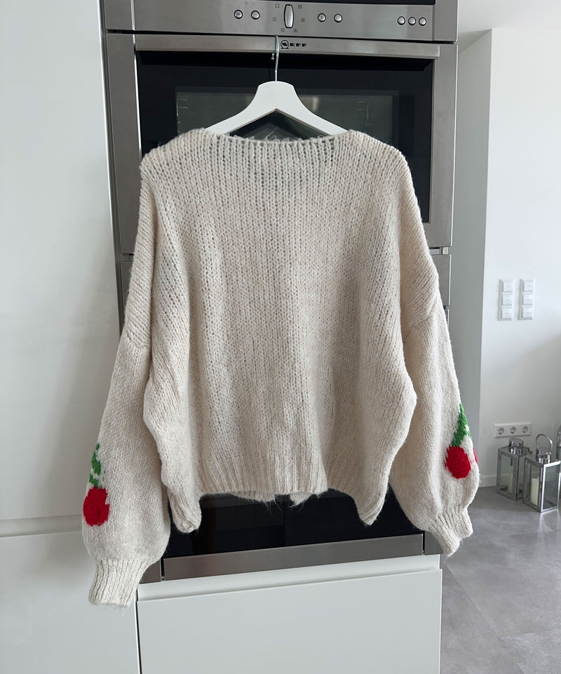 Warmes Fia Cherry Beige Für Dich Weiches Hoodie Für Kinder