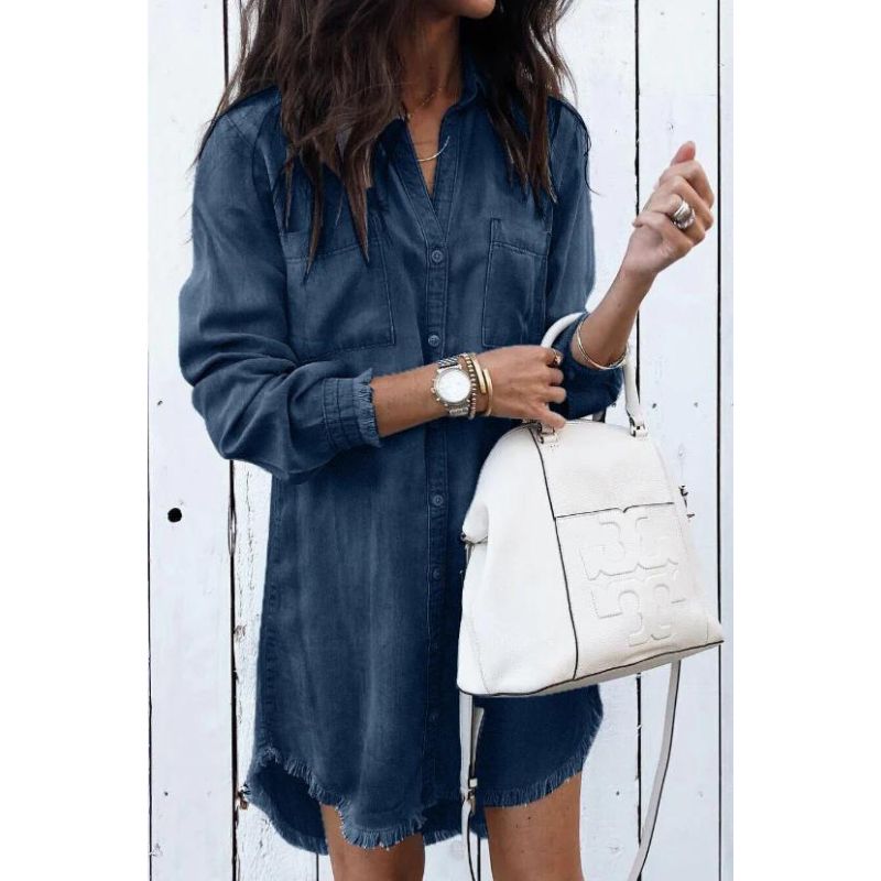 Bequemes aus Jeansstoff - für dich Elegantes Kleid