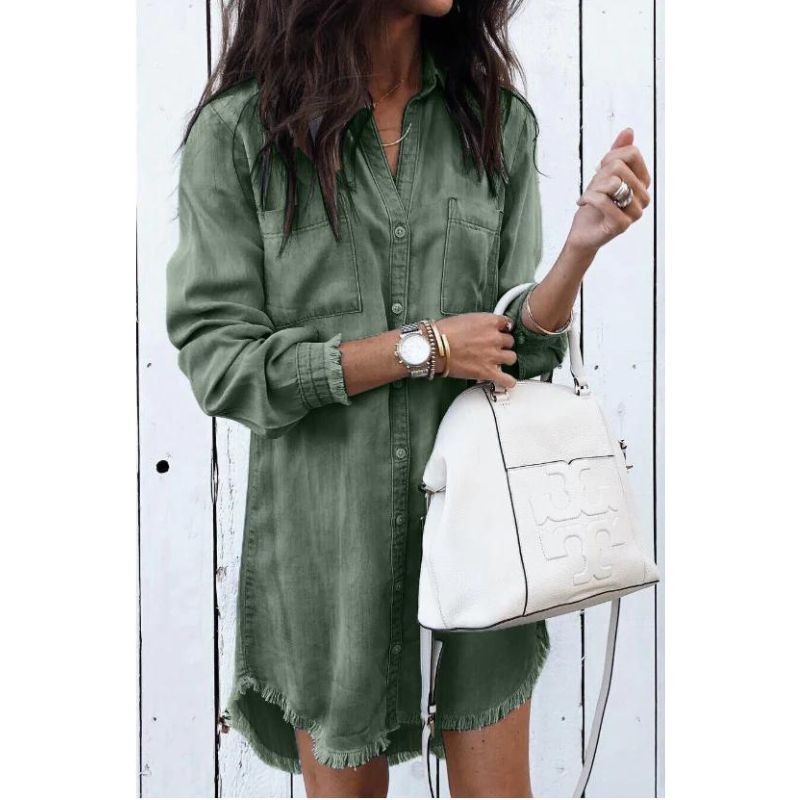 Bequemes aus Jeansstoff - für dich Elegantes Kleid