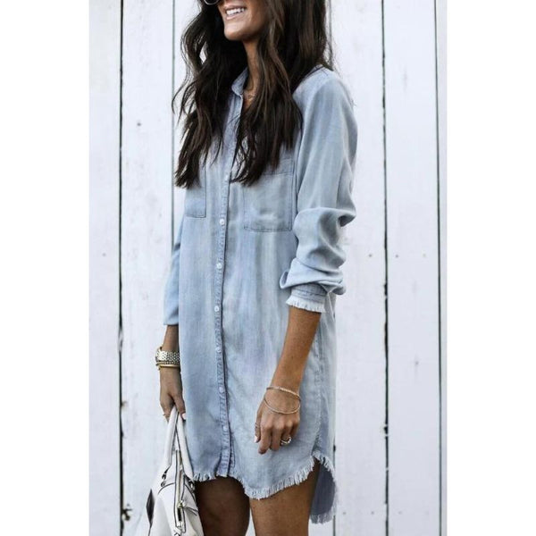 Bequemes aus Jeansstoff - für dich Elegantes Kleid