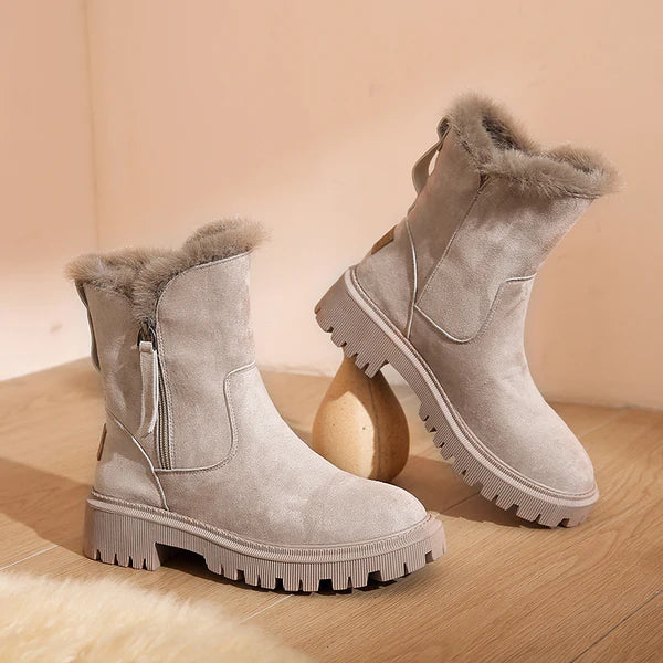 Warme Bequeme Damen Elegante Wasserfest Alltags Winterstiefel