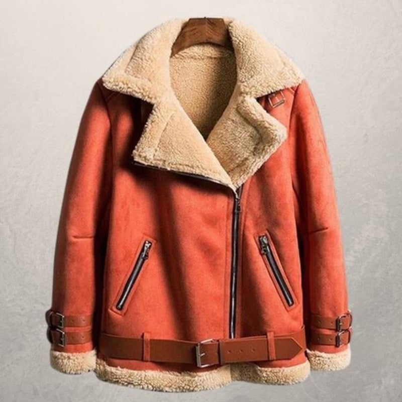 Warme, lässige Damen-Winterjacke