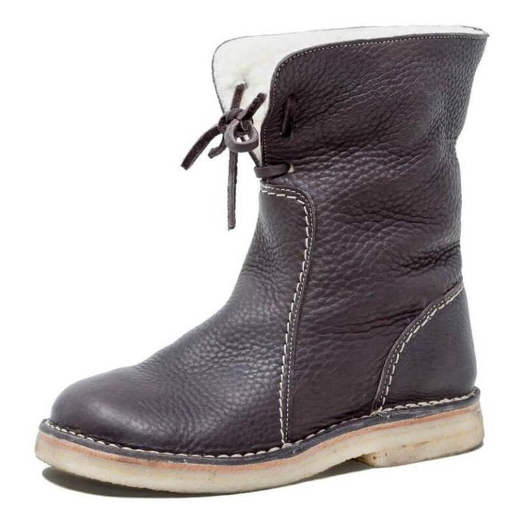 Warme Weiche Bequeme Damen Winterschuhe Robuste Stiefel