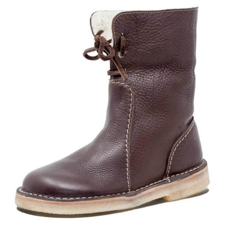 Warme Weiche Bequeme Damen Winterschuhe Robuste Stiefel