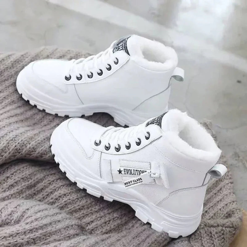 Warme Weiche Elegante Winter Damen Langlebige Stiefelette