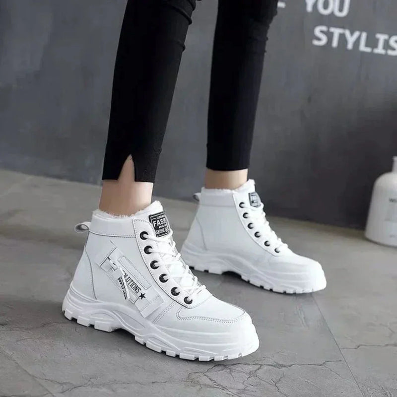 Warme Weiche Elegante Winter Damen Langlebige Stiefelette