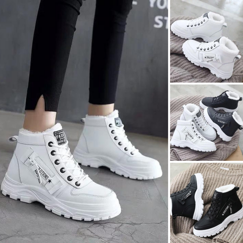 Warme Weiche Elegante Winter Damen Langlebige Stiefelette