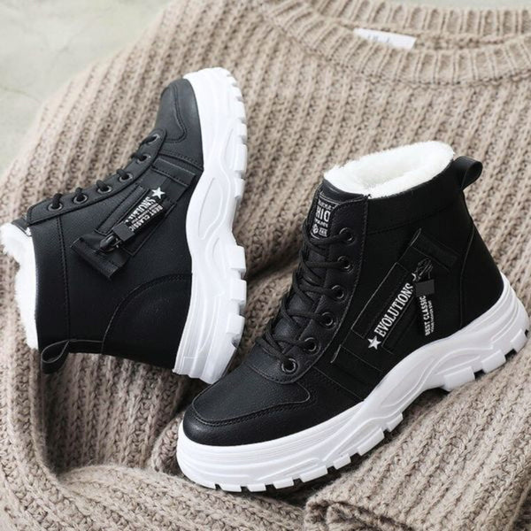 Warme Weiche Elegante Winter Damen Langlebige Stiefelette