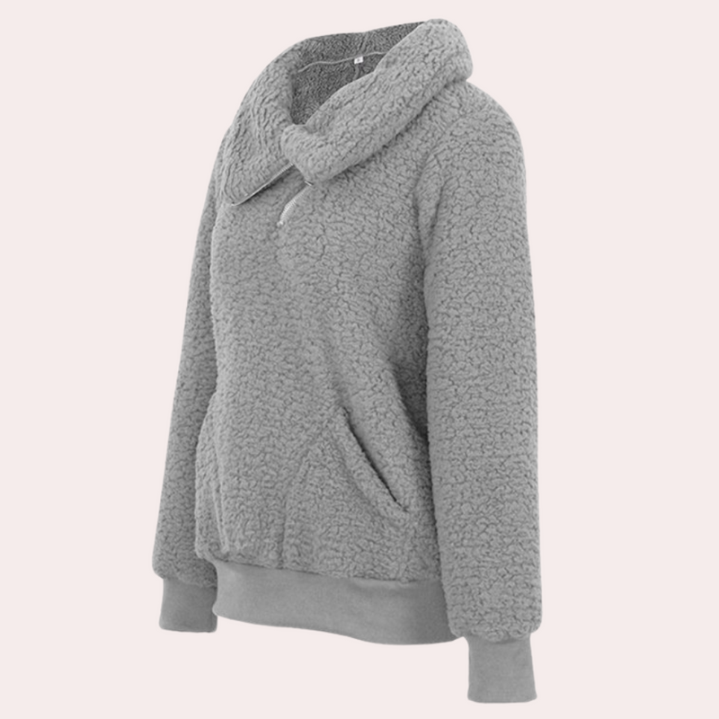 Warmer Damenpullover im lässigen Look