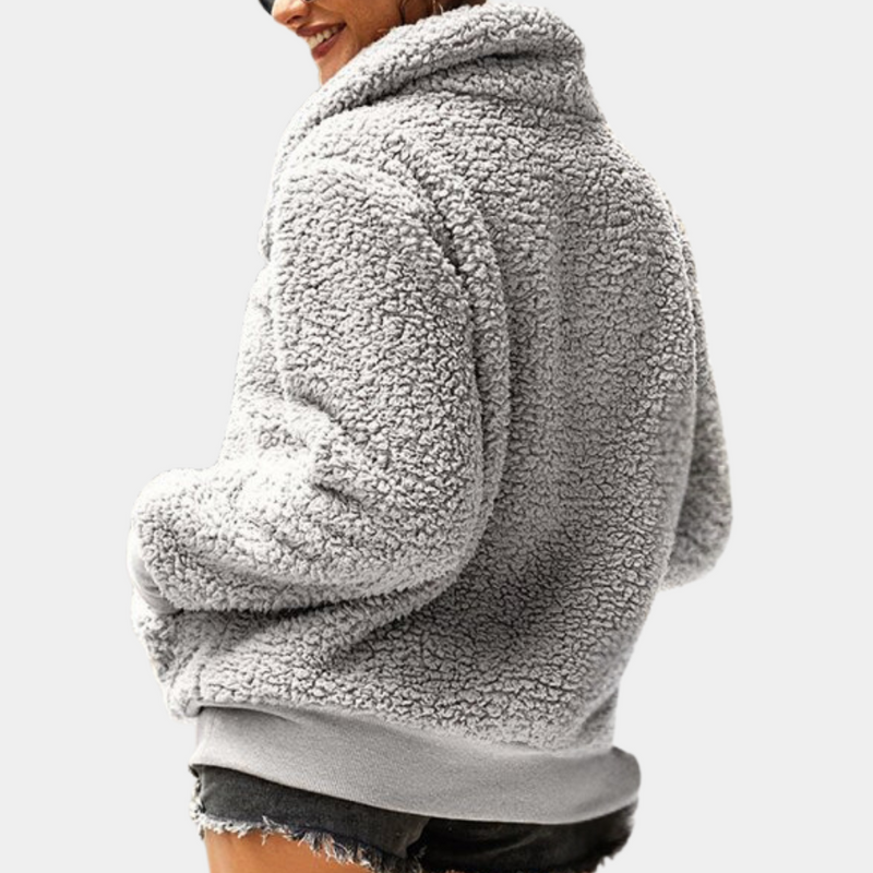 Warmer Damenpullover im lässigen Look