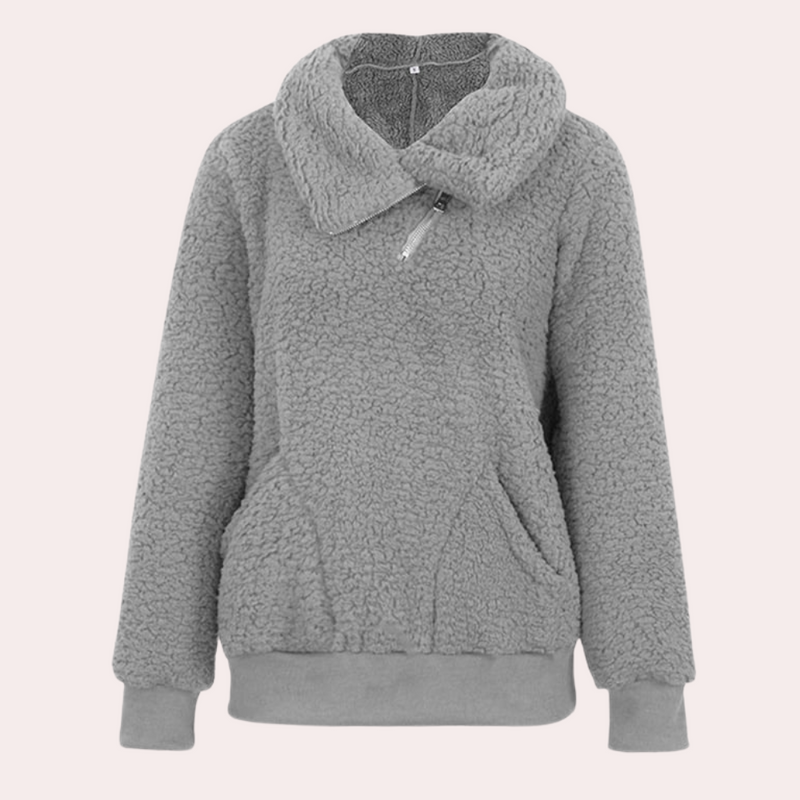 Warmer Damenpullover im lässigen Look