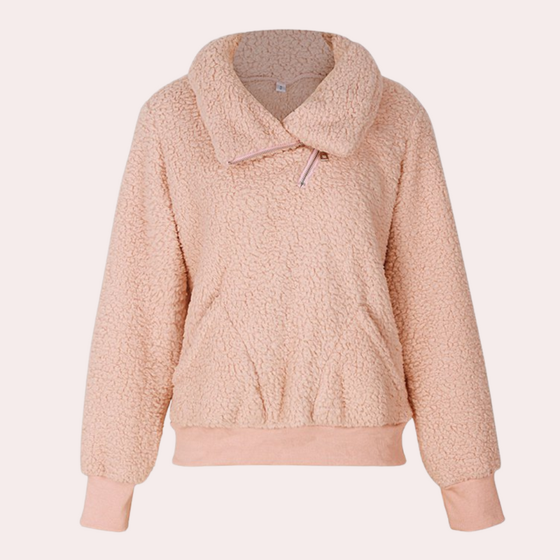 Warmer Damenpullover im lässigen Look