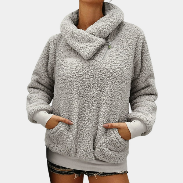Warmer Damenpullover im lässigen Look