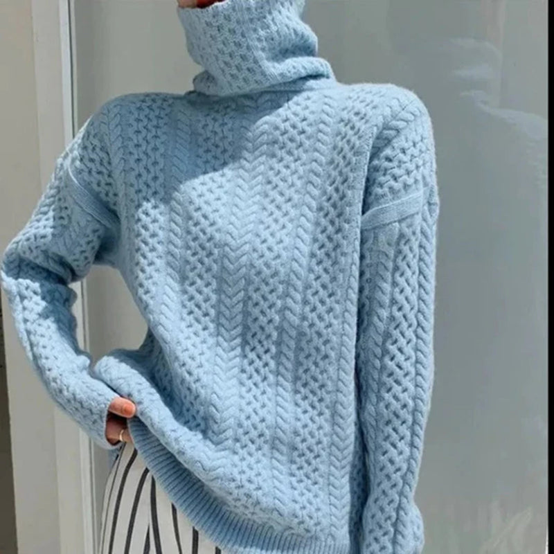 Warmer Rollkragenpullover Für Gemütliche Tage Und Nächte
