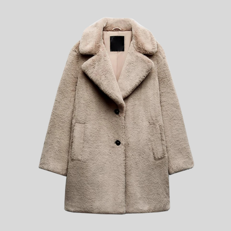 Warmer Weicher Teddy Mantel Für Damen Winter Mantel
