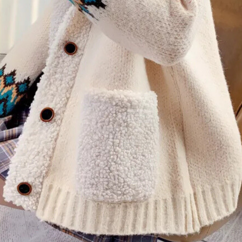 Warmes Weihnachtsgeschenk für Damen Pullover im Winter
