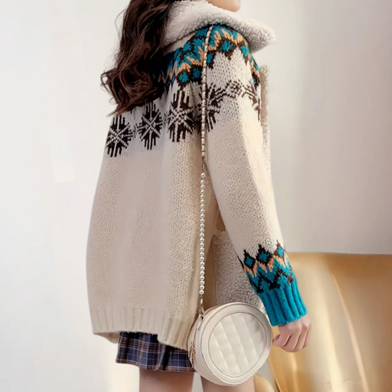Warmes Weihnachtsgeschenk für Damen Pullover im Winter