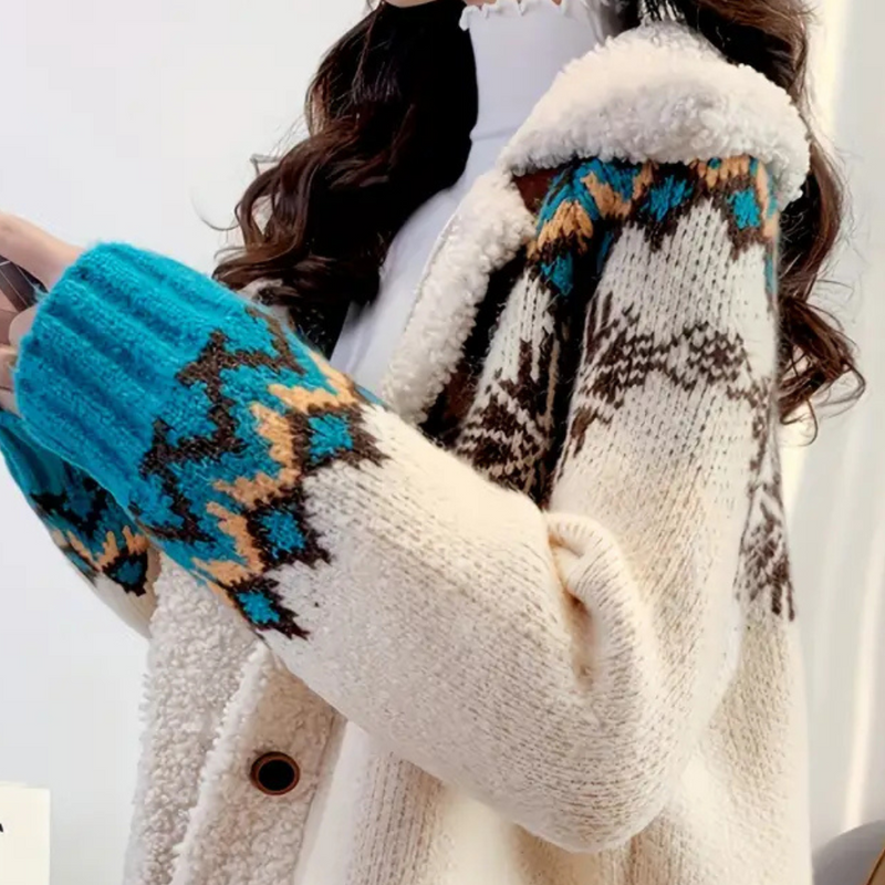Warmes Weihnachtsgeschenk für Damen Pullover im Winter