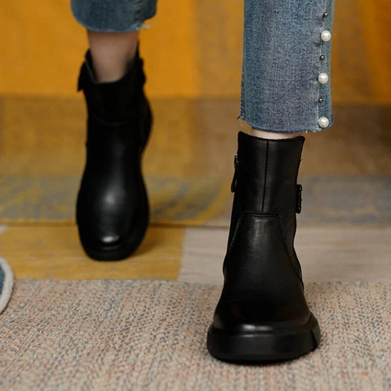 Wasserdichte Warme Stilvolle Damen Wintertage Komfort Stiefel