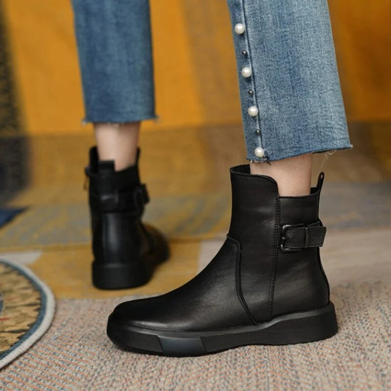 Wasserdichte Warme Stilvolle Damen Wintertage Komfort Stiefel