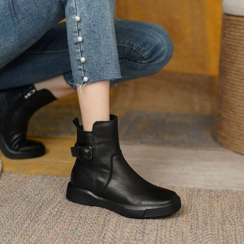 Wasserdichte Warme Stilvolle Damen Wintertage Komfort Stiefel
